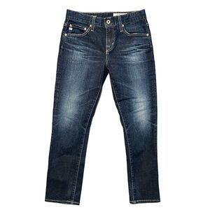 AG Adriano Goldschmied Ex-Boyfriend Slim Slouchy Jeans Blue Women’s Size 25R